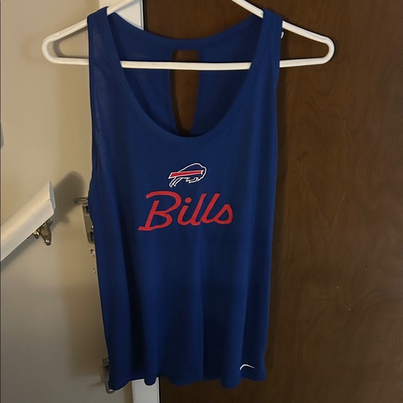 Tops - Buffalo Bills Women's Medium Blue Tank Top